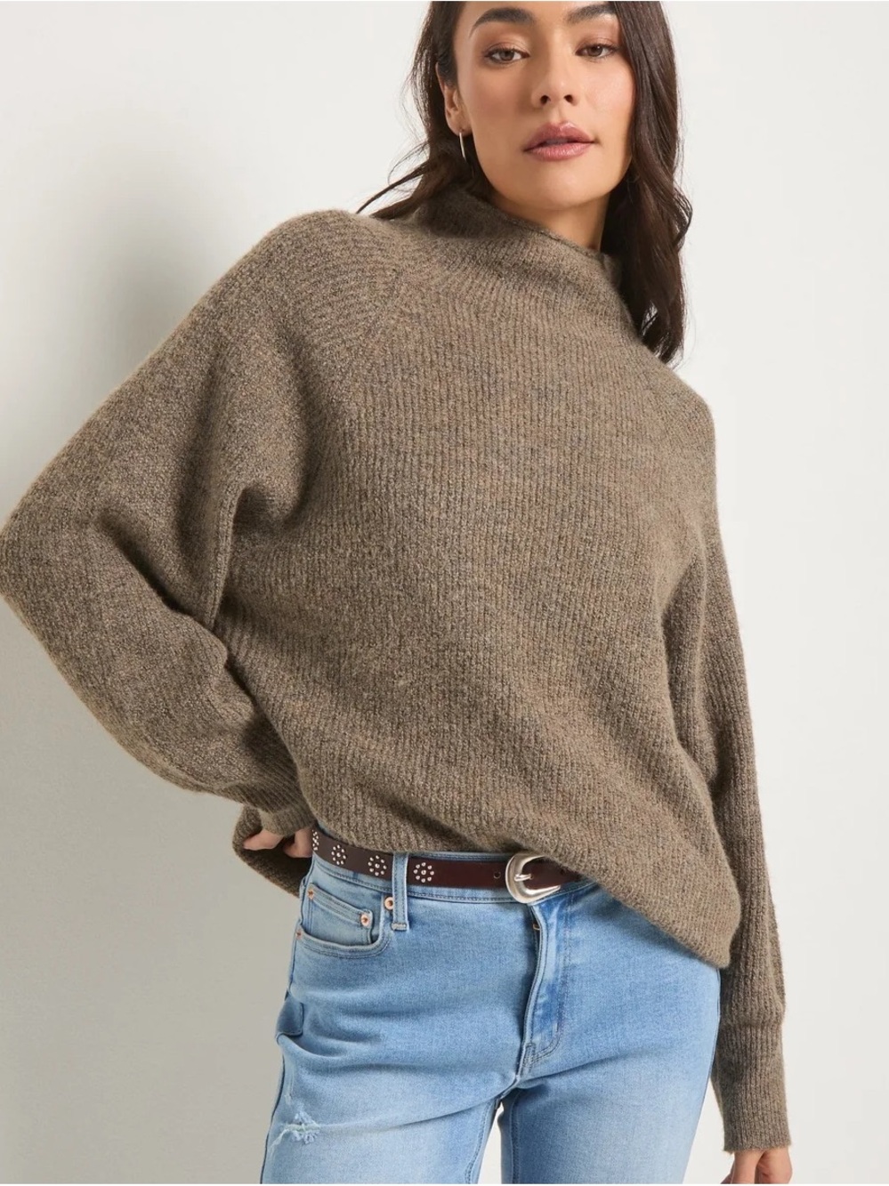 NWT 78 & Sunny Driftwood Sweater Large